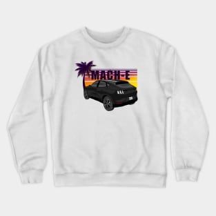 Sunset Mach-E in Shadow Black Crewneck Sweatshirt